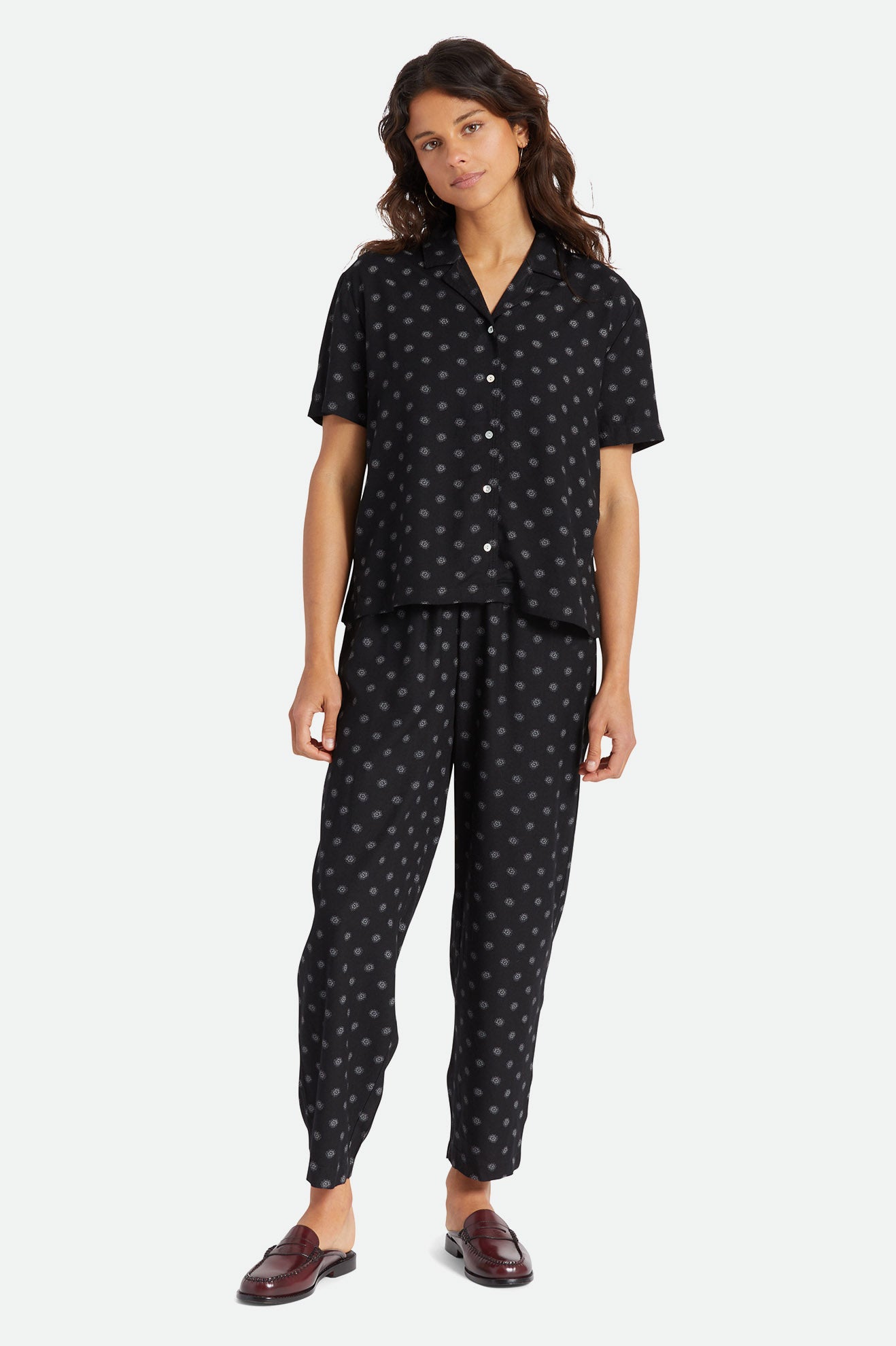 Daisy Dot Pant - Black - Image 3